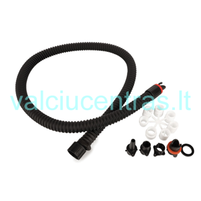 Elektrinės pompos žarna su adapteriais